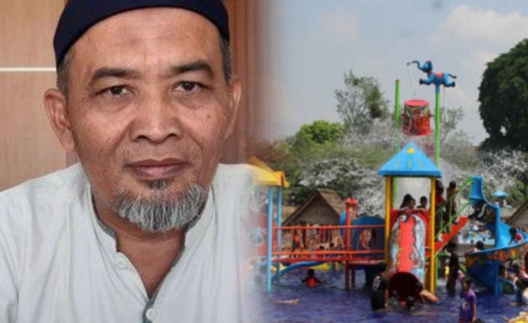 Kades Wunut, Iwan Sulistya Setyawan, yang membagikan THR senilai Rp 457,8 juta kepada ribuan warganya. (X@yusuf_dumdum)